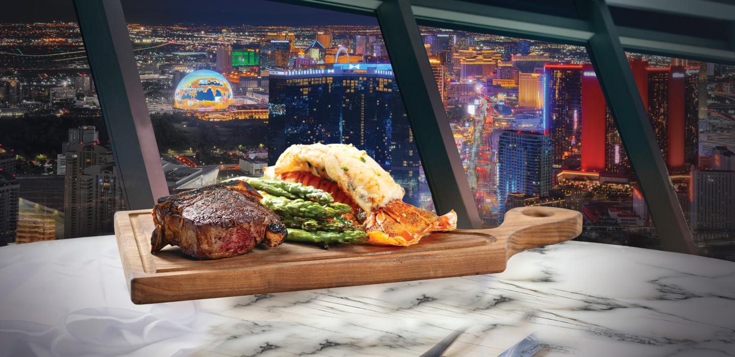 Food on a cutting board